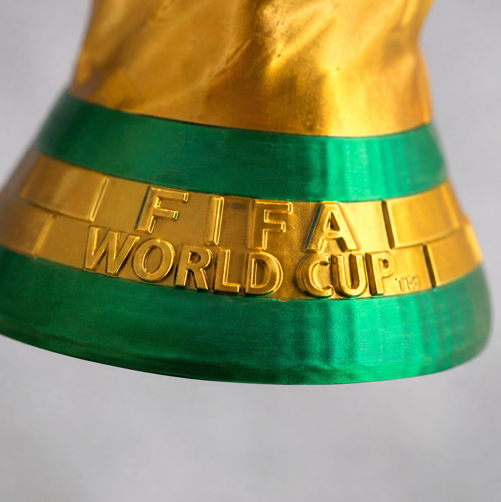 Soccer trophy replica mug as a soccer fan gift